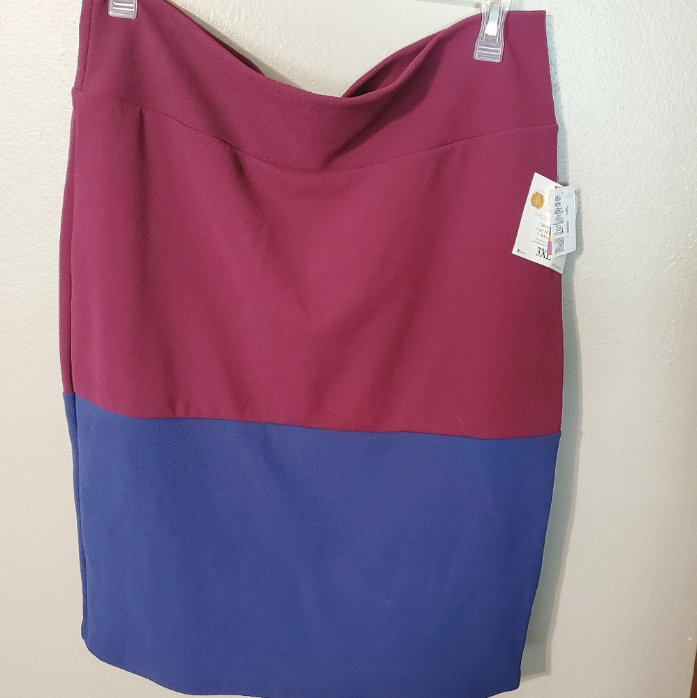 Lularoe Cassie pencil skirt 3x